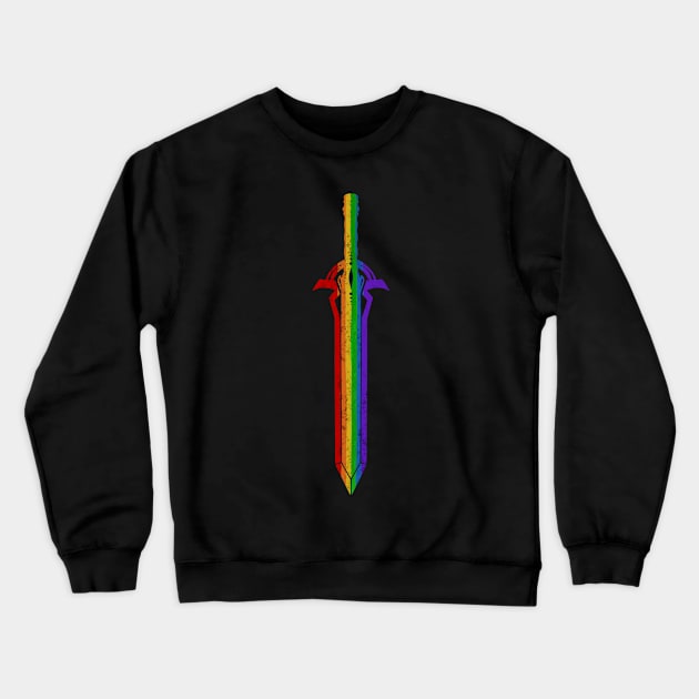 Gay Sword Crewneck Sweatshirt by RaLu